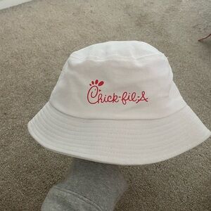 chick fil a bucket hat